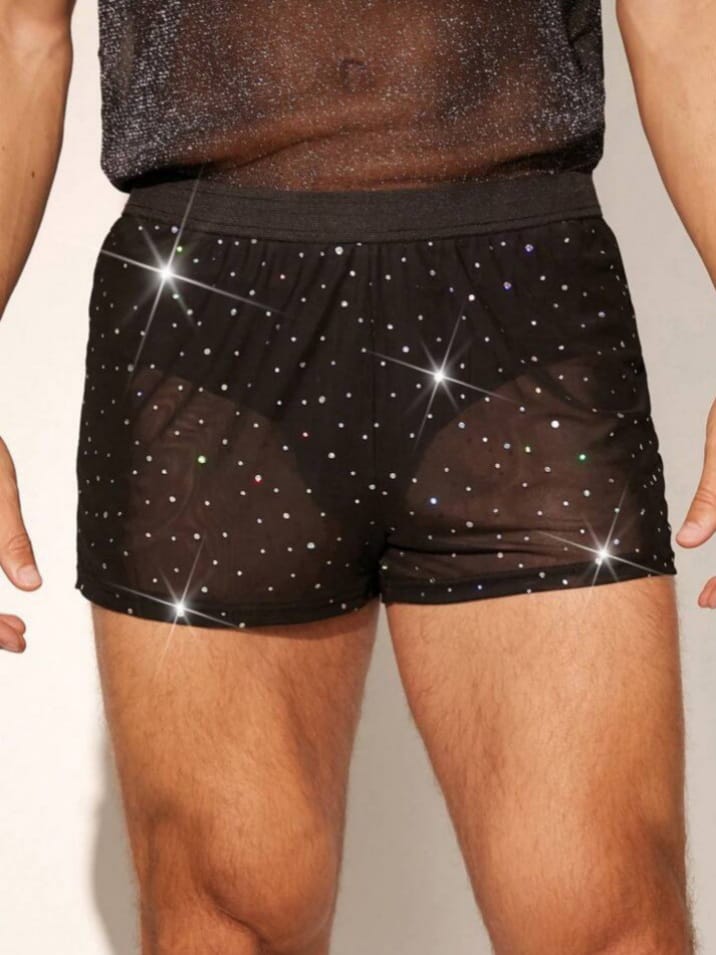 Bonga Boys Men's Mesh Shorts Suitable For Nightweart